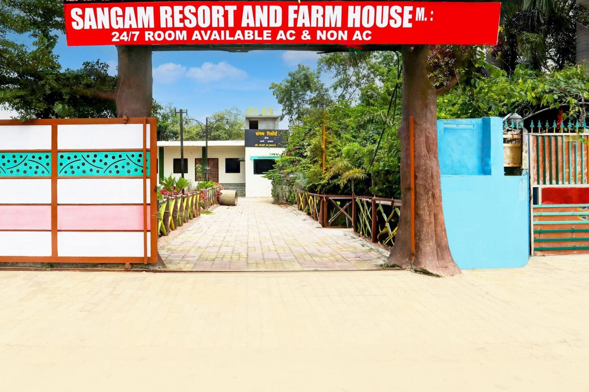 Hotel O Sangam Resort & Farm House Kamptee Bagian luar foto